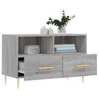 Thumbnail for TV-Schrank Grau Sonoma 80x36x50 cm Holzwerkstoff
