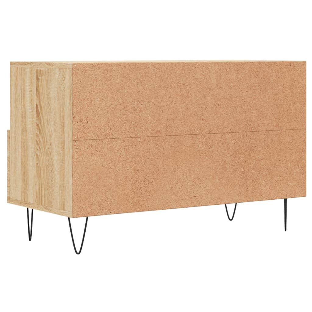 TV-Schrank Sonoma-Eiche 80x36x50 cm Holzwerkstoff