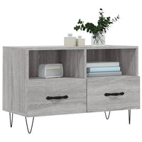 Thumbnail for TV-Schrank Grau Sonoma 80x36x50 cm Holzwerkstoff