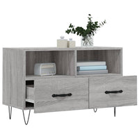Thumbnail for TV-Schrank Grau Sonoma 80x36x50 cm Holzwerkstoff