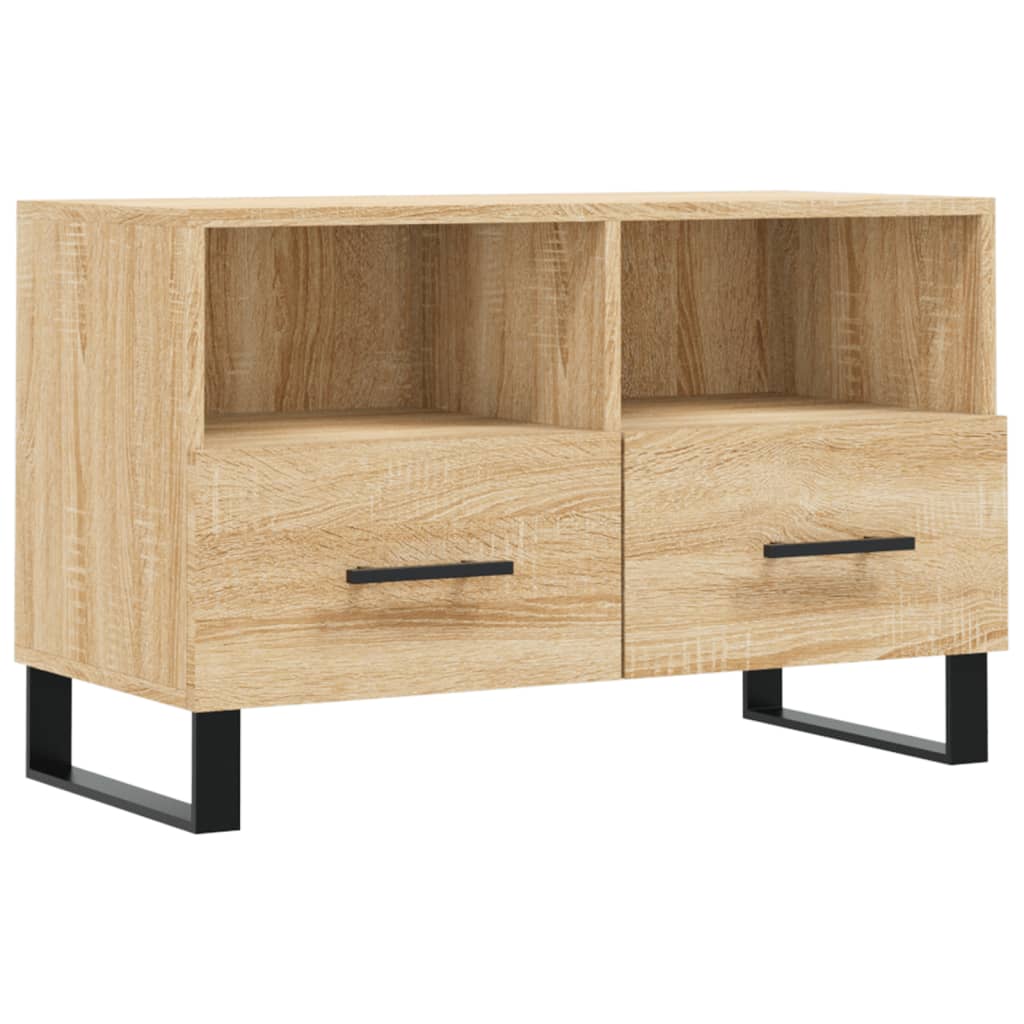 TV-Schrank Sonoma-Eiche 80x36x50 cm Holzwerkstoff