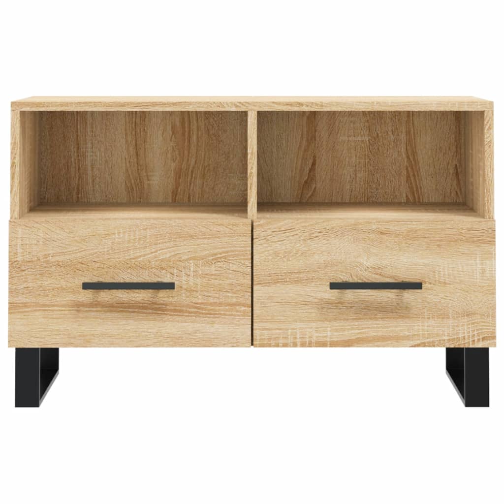 TV-Schrank Sonoma-Eiche 80x36x50 cm Holzwerkstoff
