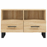 Thumbnail for TV-Schrank Sonoma-Eiche 80x36x50 cm Holzwerkstoff