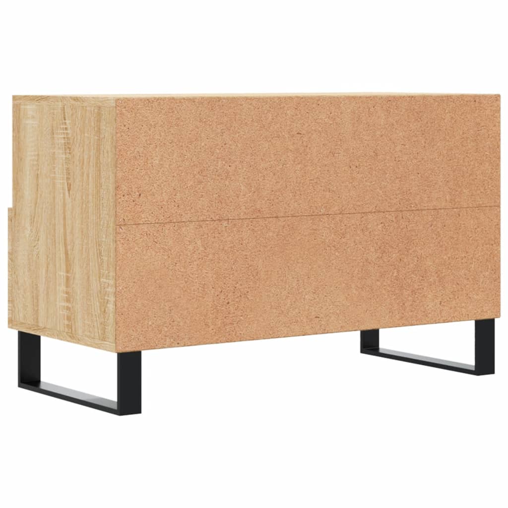 TV-Schrank Sonoma-Eiche 80x36x50 cm Holzwerkstoff