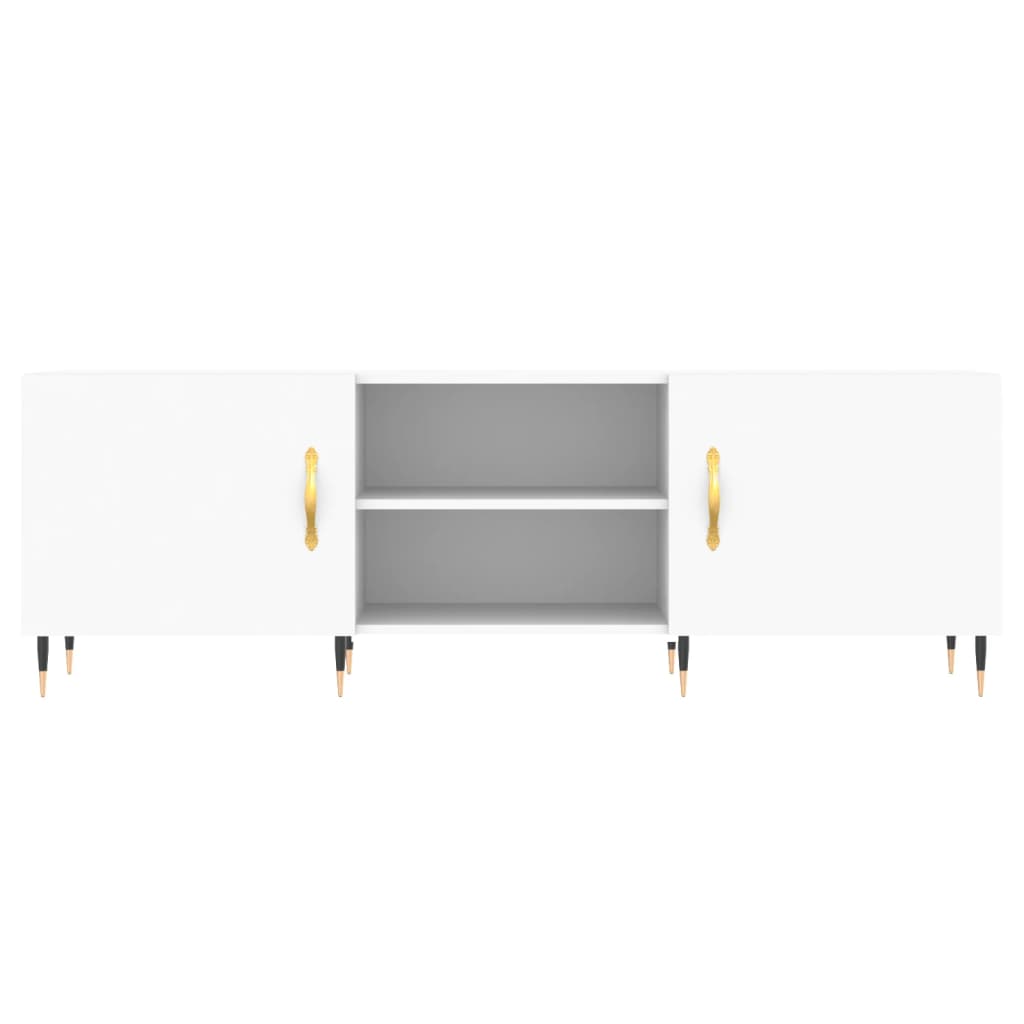 TV-Schrank Weiß 150x30x50 cm Holzwerkstoff