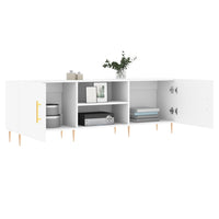 Thumbnail for TV-Schrank Weiß 150x30x50 cm Holzwerkstoff