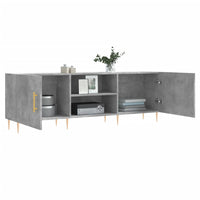 Thumbnail for TV-Schrank Betongrau 150x30x50 cm Holzwerkstoff