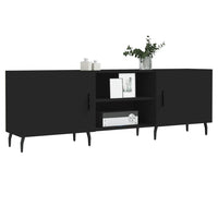 Thumbnail for TV-Schrank Schwarz 150x30x50 cm Holzwerkstoff