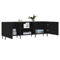 Thumbnail for TV-Schrank Schwarz 150x30x50 cm Holzwerkstoff