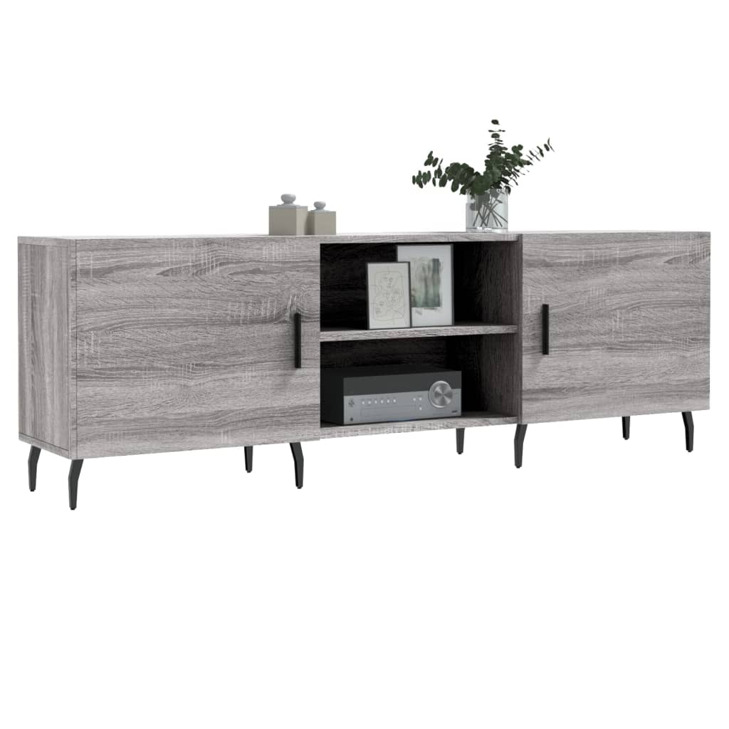 TV-Schrank Grau Sonoma 150x30x50 cm Holzwerkstoff