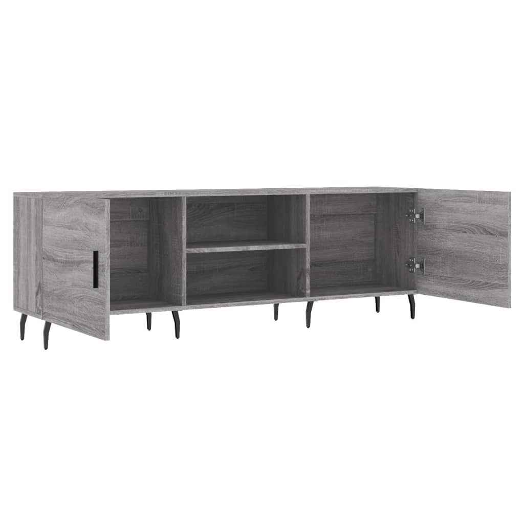 TV-Schrank Grau Sonoma 150x30x50 cm Holzwerkstoff