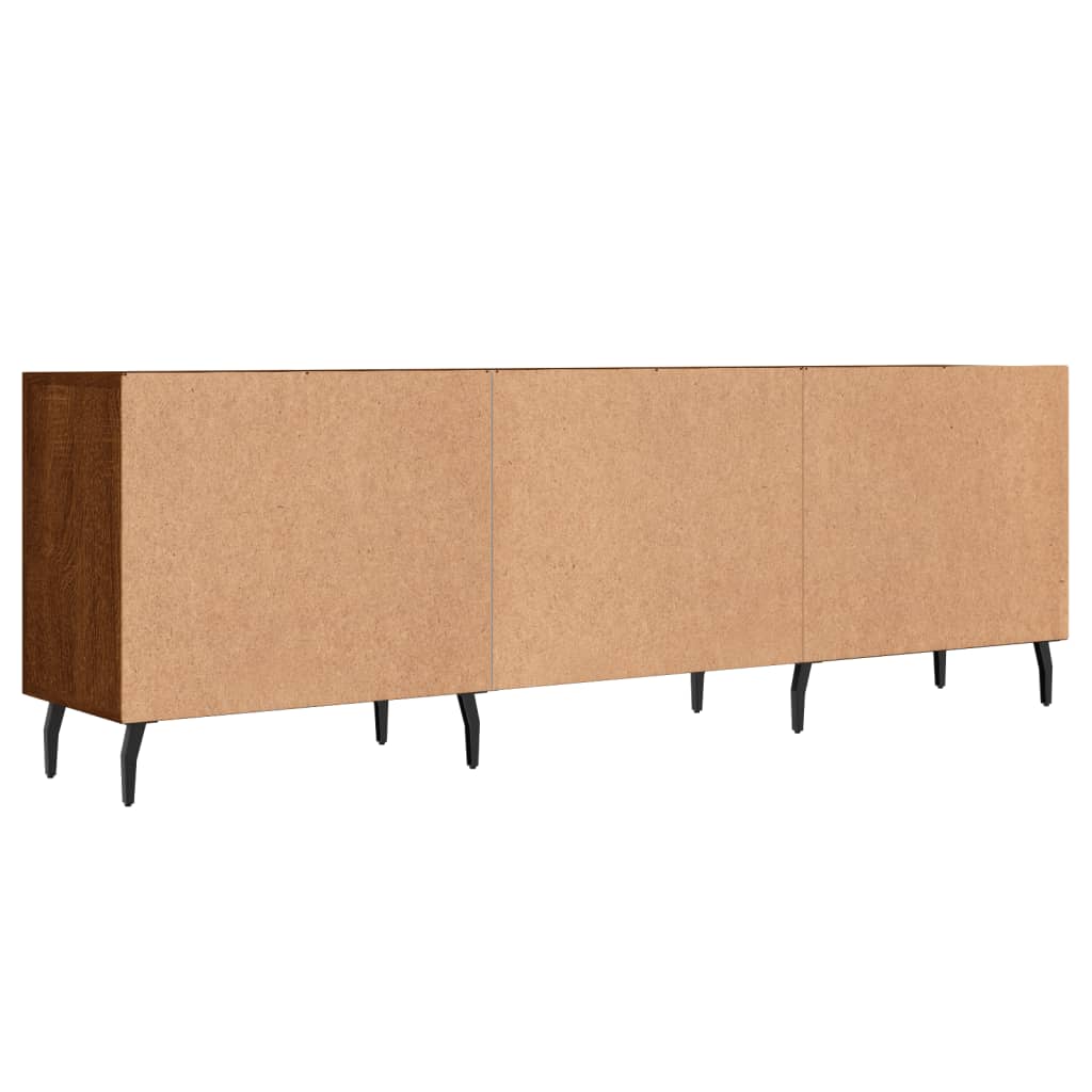 TV-Schrank Braun Eichen-Optik 150x30x50 cm Holzwerkstoff