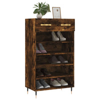 Thumbnail for Schuhschrank Räuchereiche 60x35x105 cm Holzwerkstoff