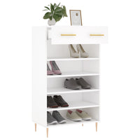 Thumbnail for Schuhschrank Weiß 60x35x105 cm Holzwerkstoff