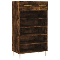Thumbnail for Schuhschrank Räuchereiche 60x35x105 cm Holzwerkstoff