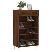 Thumbnail for Schuhschrank Braun Eichen-Optik 60x35x105 cm Holzwerkstoff