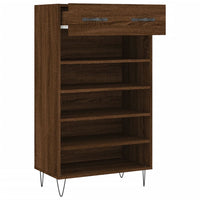 Thumbnail for Schuhschrank Braun Eichen-Optik 60x35x105 cm Holzwerkstoff