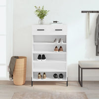 Thumbnail for Schuhschrank Weiß 60x35x105 cm Holzwerkstoff