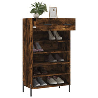 Thumbnail for Schuhschrank Räuchereiche 60x35x105 cm Holzwerkstoff
