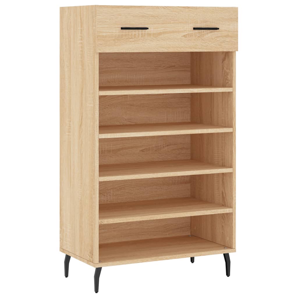 Schuhschrank Sonoma-Eiche 60x35x105 cm Holzwerkstoff