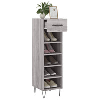 Thumbnail for Schuhschrank Grau Sonoma 30x35x105 cm Holzwerkstoff