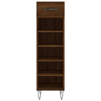 Thumbnail for Schuhschrank Braun Eichen-Optik 30x35x105 cm Holzwerkstoff