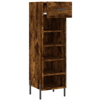 Thumbnail for Schuhschrank Räuchereiche 30x35x105 cm Holzwerkstoff