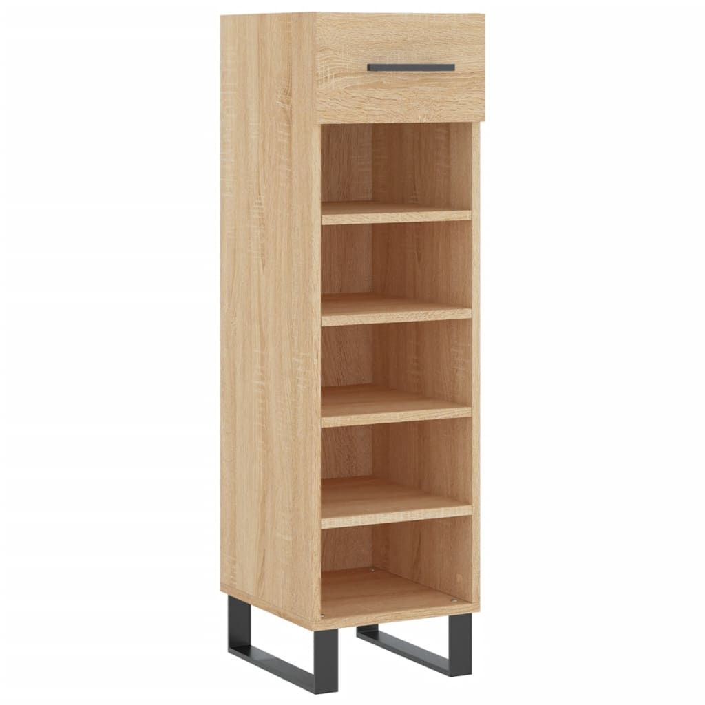 Schuhschrank Sonoma-Eiche 30x35x105 cm Holzwerkstoff