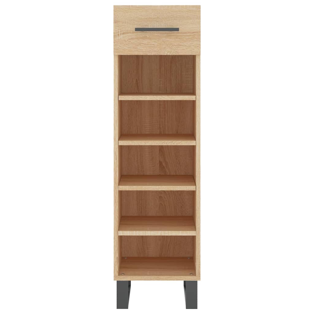 Schuhschrank Sonoma-Eiche 30x35x105 cm Holzwerkstoff