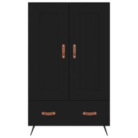 Thumbnail for Highboard Schwarz 69,5x31x115 cm Holzwerkstoff