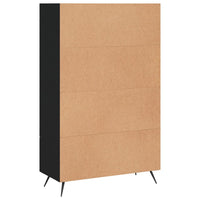 Thumbnail for Highboard Schwarz 69,5x31x115 cm Holzwerkstoff