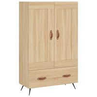 Thumbnail for Highboard Sonoma-Eiche 69,5x31x115 cm Holzwerkstoff