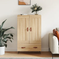 Thumbnail for Highboard Sonoma-Eiche 69,5x31x115 cm Holzwerkstoff