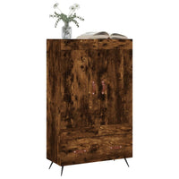 Thumbnail for Highboard Räuchereiche 69,5x31x115 cm Holzwerkstoff