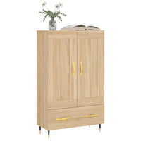 Thumbnail for Highboard Sonoma-Eiche 69,5x31x115 cm Holzwerkstoff