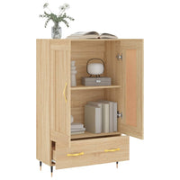 Thumbnail for Highboard Sonoma-Eiche 69,5x31x115 cm Holzwerkstoff
