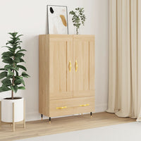 Thumbnail for Highboard Sonoma-Eiche 69,5x31x115 cm Holzwerkstoff