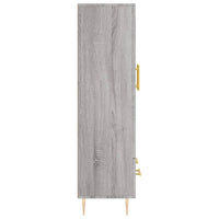 Thumbnail for Highboard Grau Sonoma 69,5x31x115 cm Holzwerkstoff