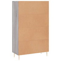 Thumbnail for Highboard Grau Sonoma 69,5x31x115 cm Holzwerkstoff