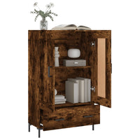 Thumbnail for Highboard Räuchereiche 69,5x31x115 cm Holzwerkstoff