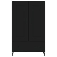 Thumbnail for Highboard Schwarz 69,5x31x115 cm Holzwerkstoff