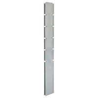Thumbnail for Zaunpfosten 10 Stk. Silbern 160 cm Verzinkter Stahl