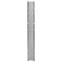 Thumbnail for Zaunpfosten 10 Stk. Silbern 160 cm Verzinkter Stahl