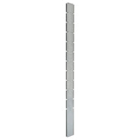 Thumbnail for Zaunpfosten 10 Stk. Silbern 280 cm Verzinkter Stahl