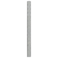 Thumbnail for Zaunpfosten 10 Stk. Silbern 280 cm Verzinkter Stahl