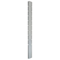 Thumbnail for Zaunpfosten 20 Stk. Silbern 240 cm Verzinkter Stahl