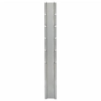 Thumbnail for Zaunpfosten 40 Stk. Silbern 160 cm Verzinkter Stahl