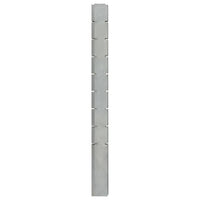Thumbnail for Zaunpfosten 40 Stk. Silbern 220 cm Verzinkter Stahl