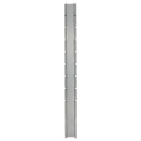Thumbnail for Zaunpfosten 40 Stk. Silbern 220 cm Verzinkter Stahl