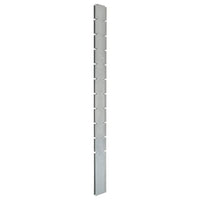 Thumbnail for Zaunpfosten 40 Stk. Silbern 260 cm Verzinkter Stahl